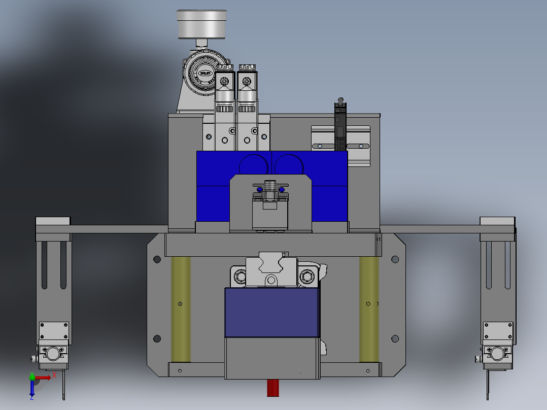 AIRPRESS胶框检测治具俯视图