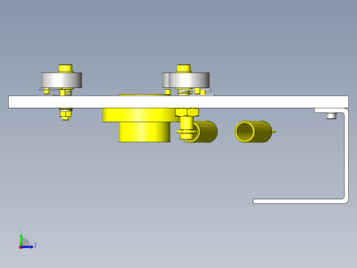 偏心凸轮的内筒夹头左视缩略图