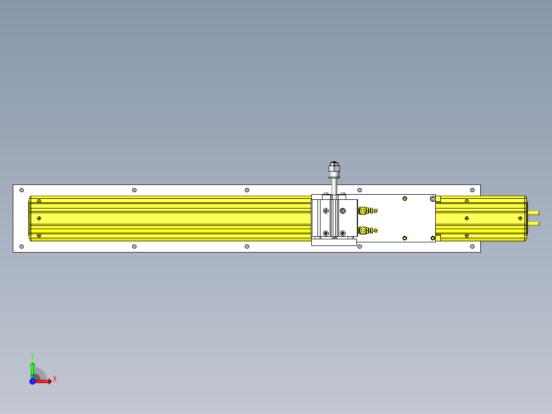 轻量零件移载机前视图