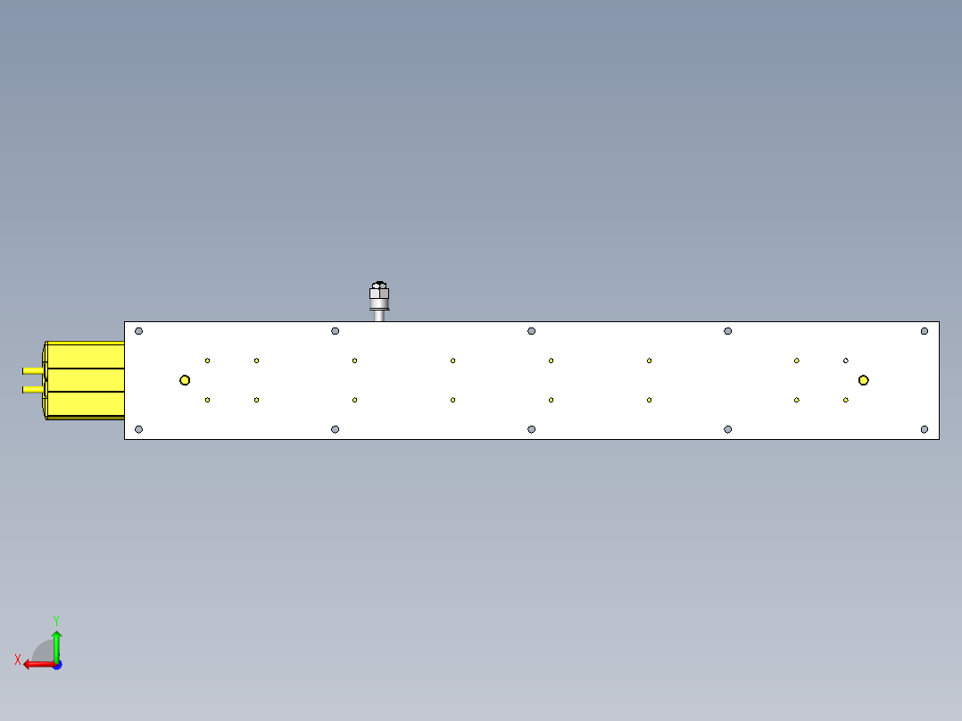 轻量零件移载机后视图