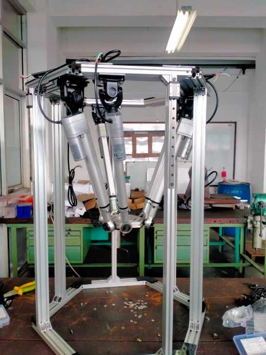 并联机器人PMS-CNC Machine Mechanical Design SW缩略图