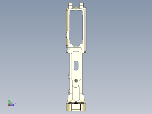 AR15下机匣3d模型左视缩略图