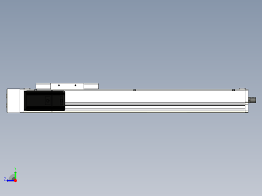Toyo东佑达直线模组-ECH14-400-BL-400W右视缩略图