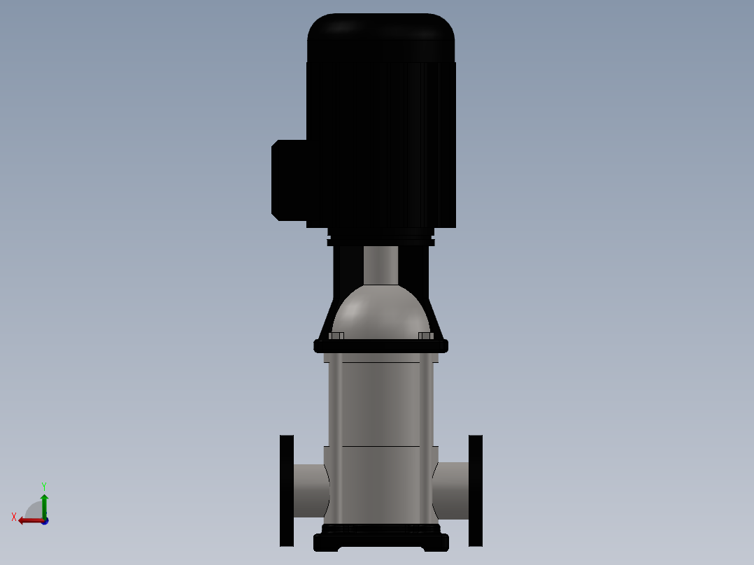 TSWA型卧式多级泵后视图