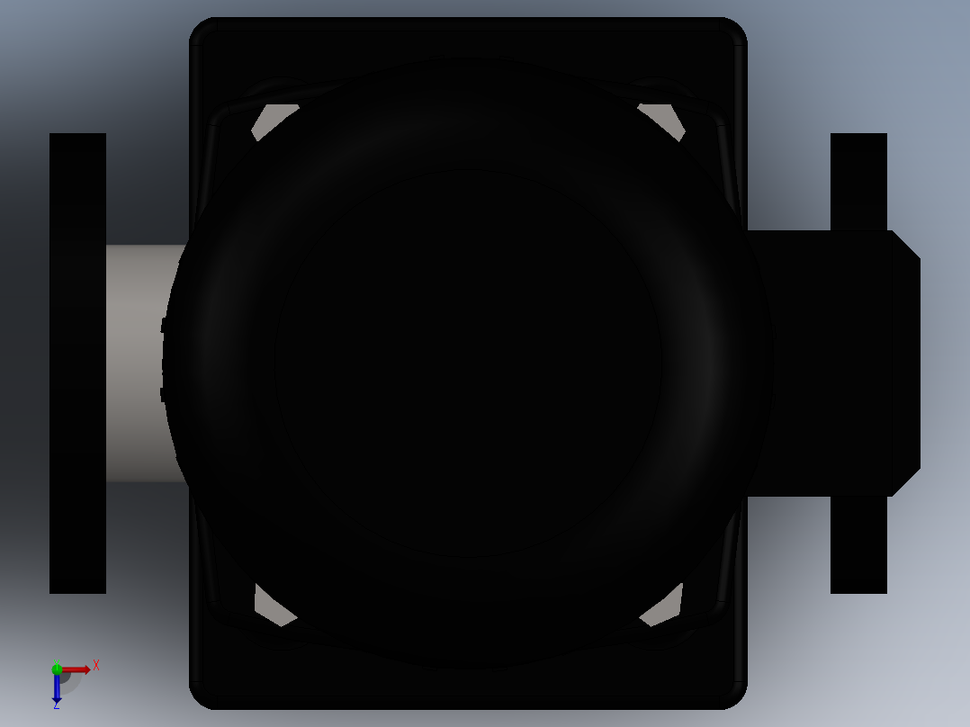 TSWA型卧式多级泵俯视图