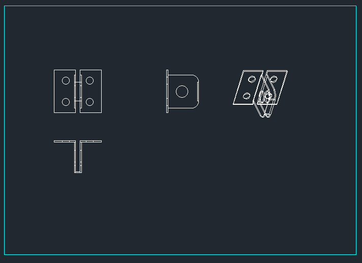 门栓五金拉扣复合模具设计