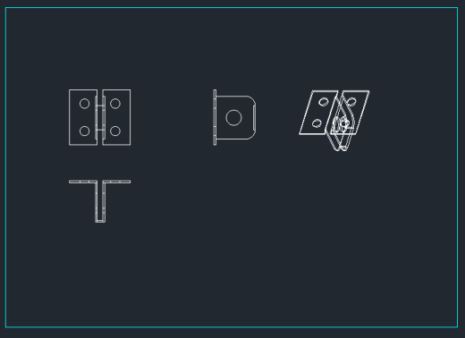 门栓五金拉扣复合模具设计缩略图