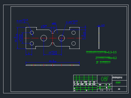 门栓五金拉扣复合模具设计