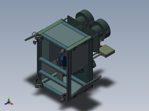 自动打螺丝机、自动锁螺丝设备 非标自动化机械3D图纸