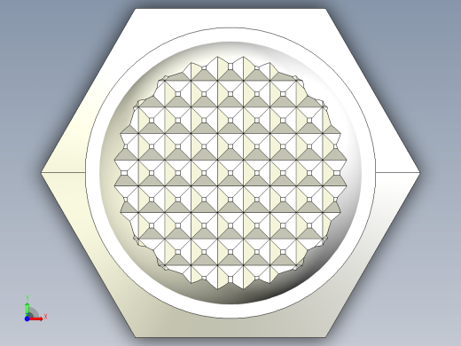 定位配件2274-3D多系列多零件图纸模型前视缩略图