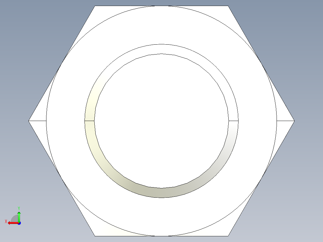 定位配件2274-3D多系列多零件图纸模型后视图