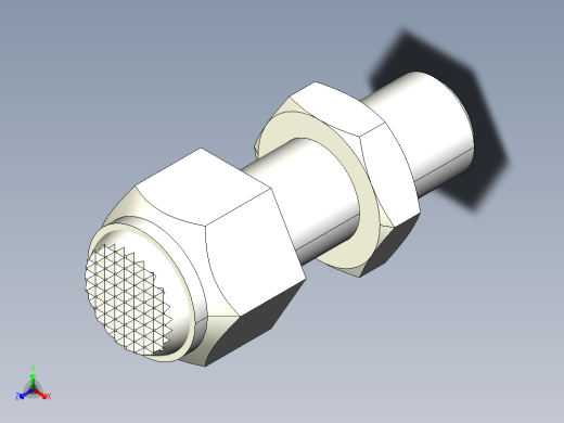 定位配件2274-3D多系列多零件图纸模型正等轴测缩略图