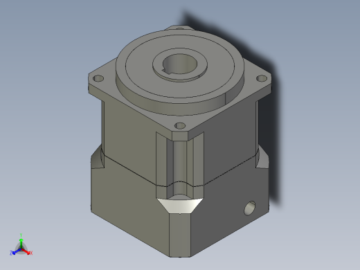 斜齿孔PGH142-L1 22-110-145-M8 WZ LR60.STEP