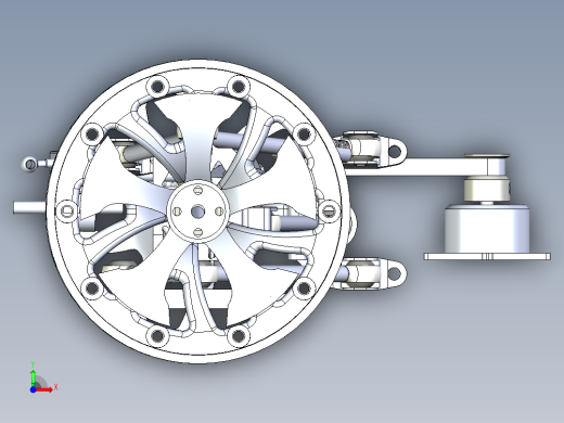 前推杆悬架设计前视缩略图