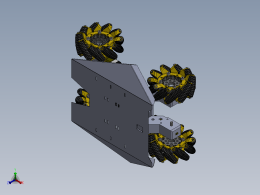 察车麦卡努姆正等轴测缩略图
