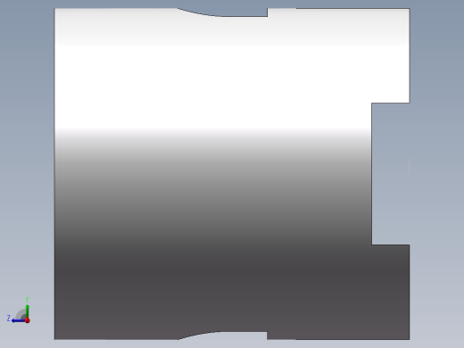 简单零件右视缩略图