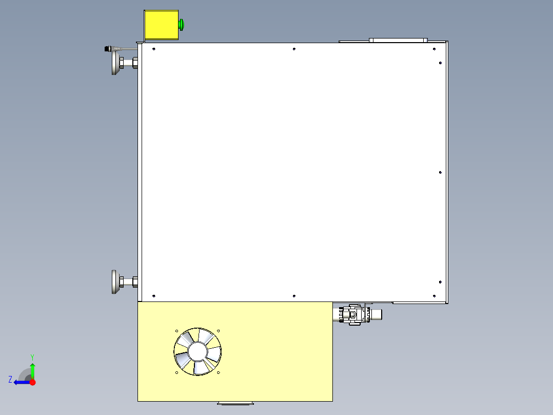 自动锁螺丝机（真空吸取螺丝上料）右视图