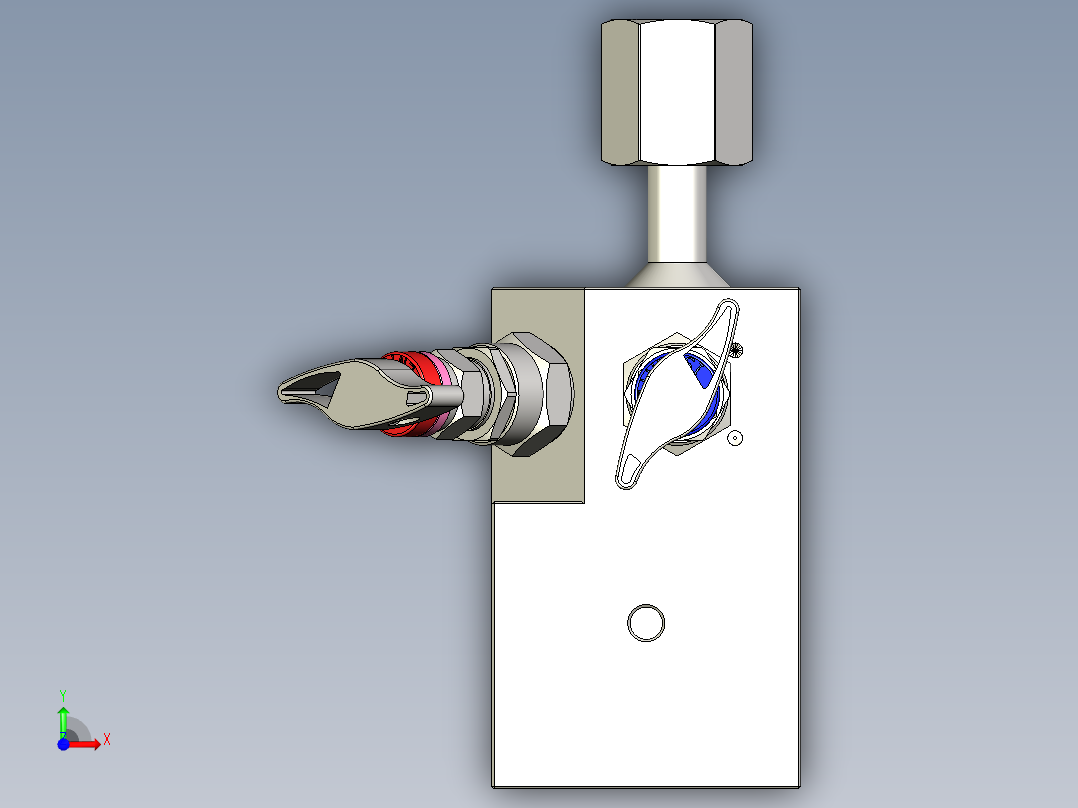 2阀组E2A型前视图