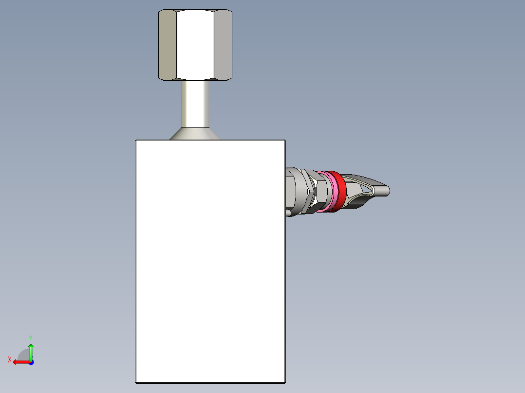 2阀组E2A型后视图