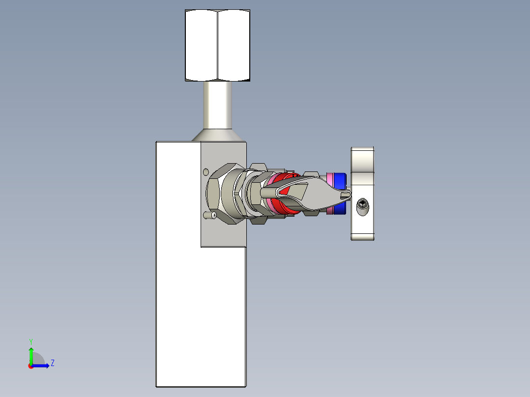 2阀组E2A型左视图