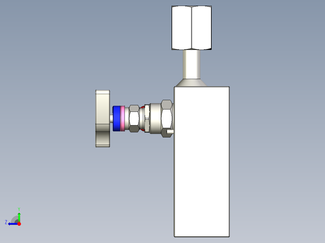 2阀组E2A型右视图