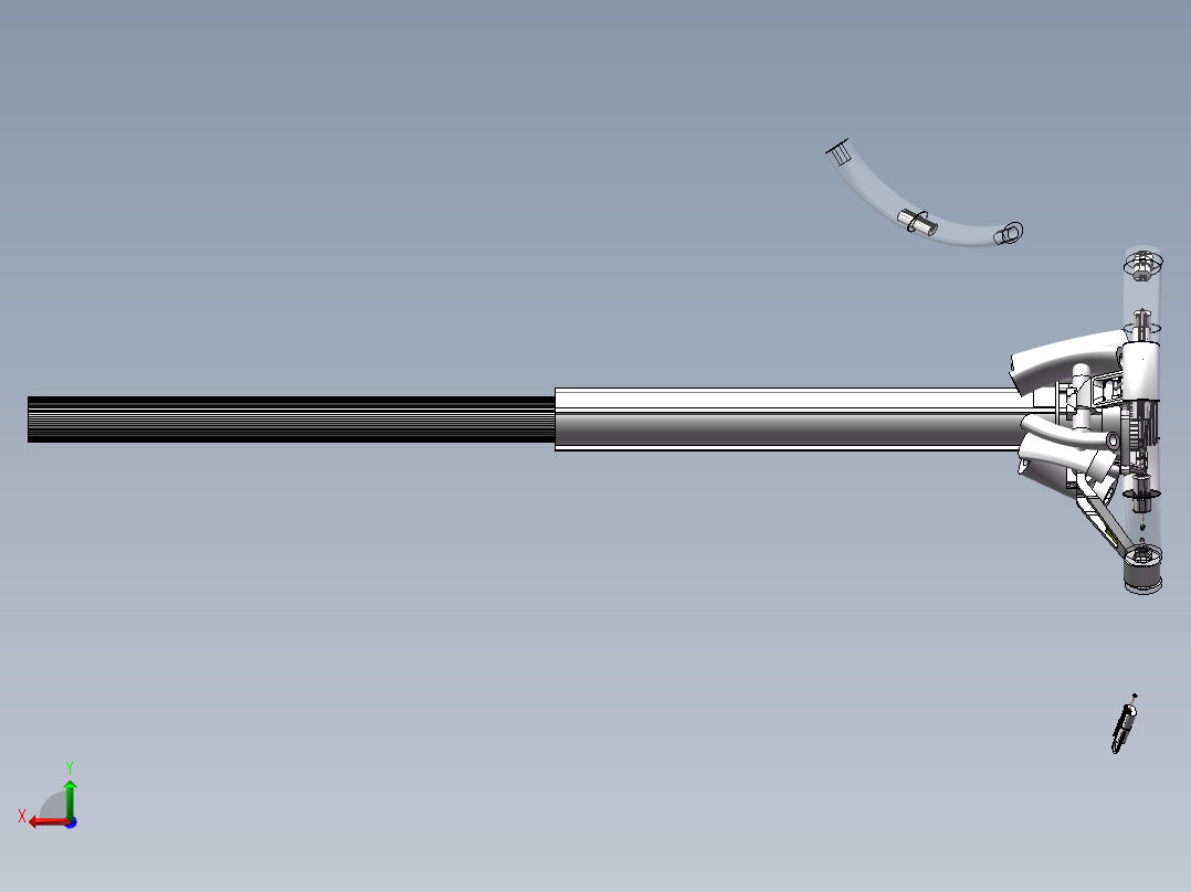 改装方向盘后视图