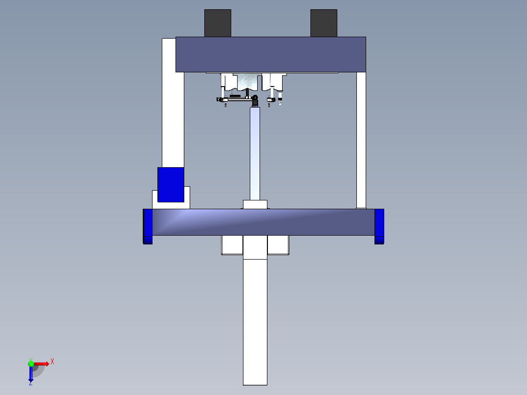 爱德华三坐标测量机俯视图
