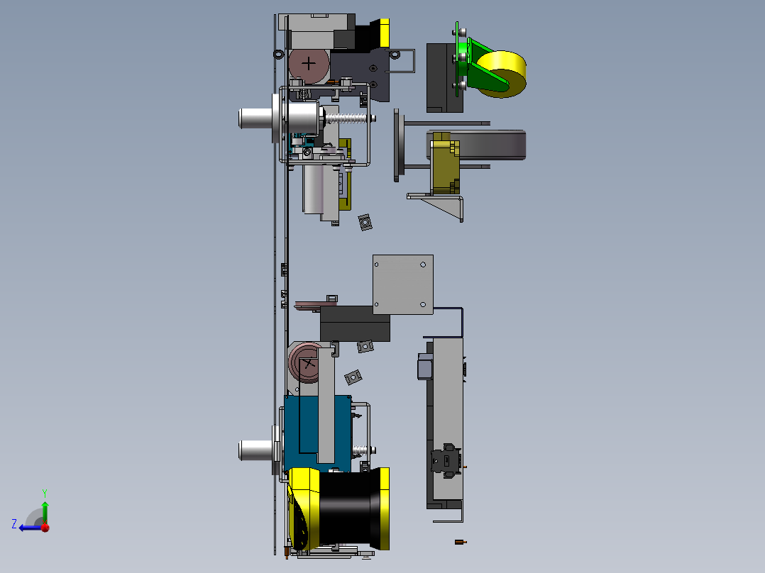 AGV小车、AGV(27)右视图