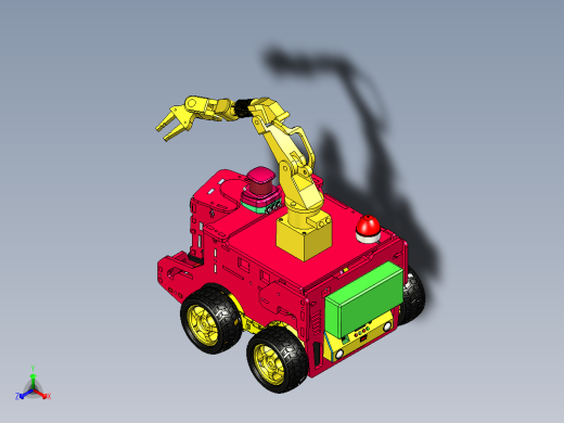 智能作业小车模型