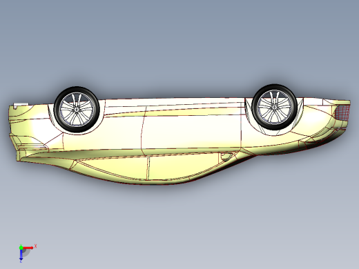 雷诺拉古纳轿跑车俯视缩略图