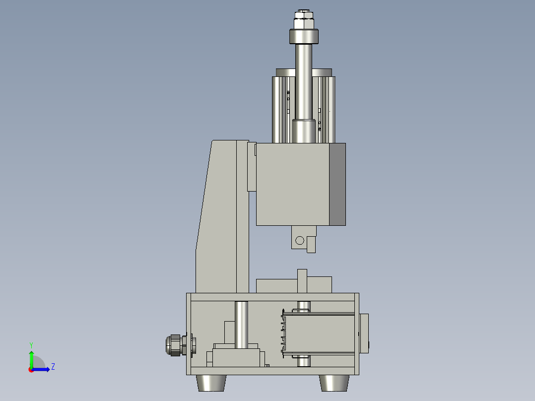 B2004315-热压机左视图