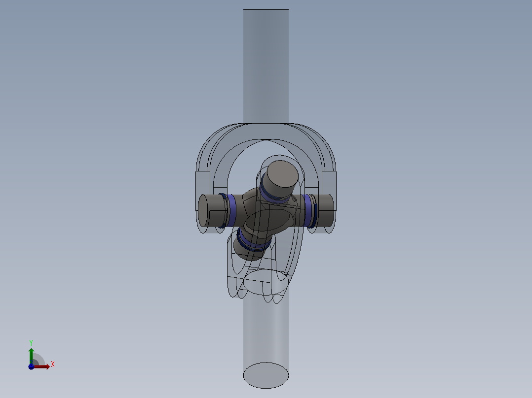万向节(28)前视图