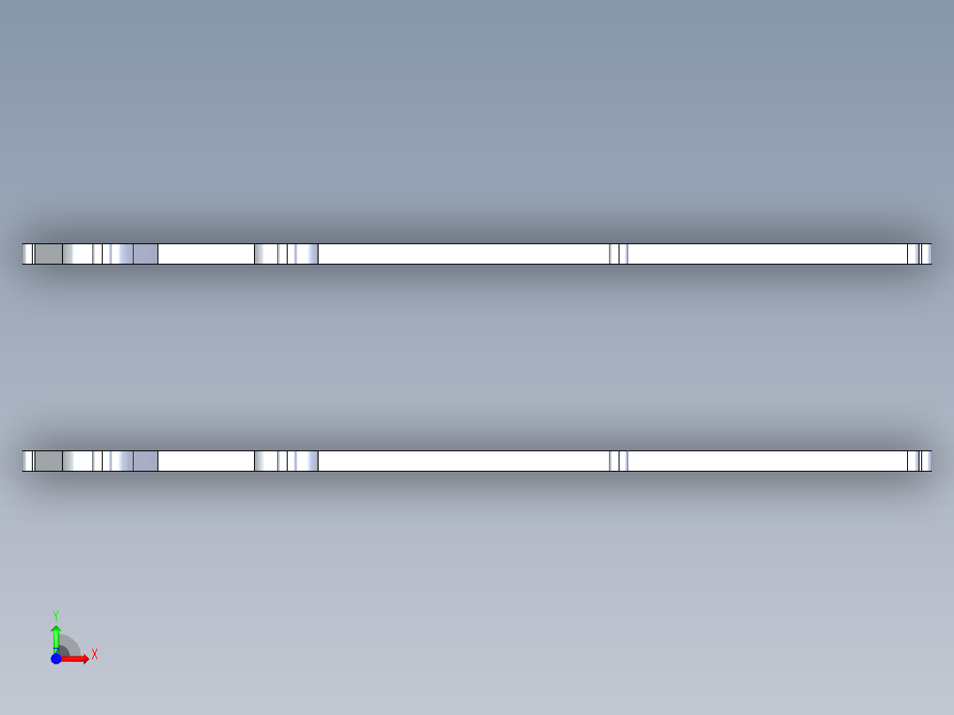 三丰带磁铁卡尺盒前视图