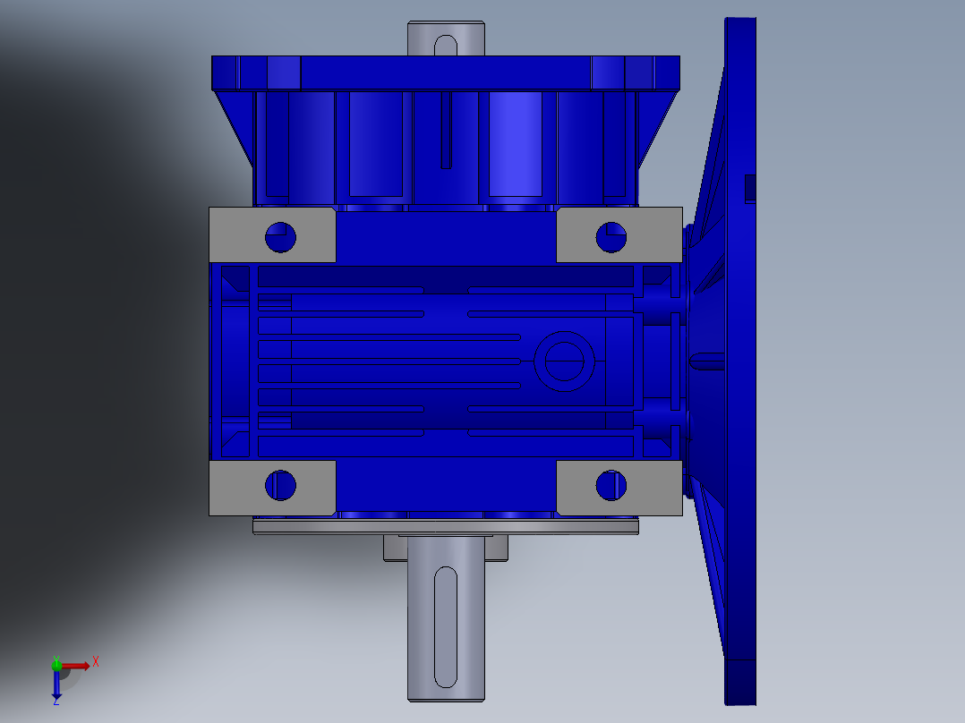 减速器型号KOMET MK75 N俯视图