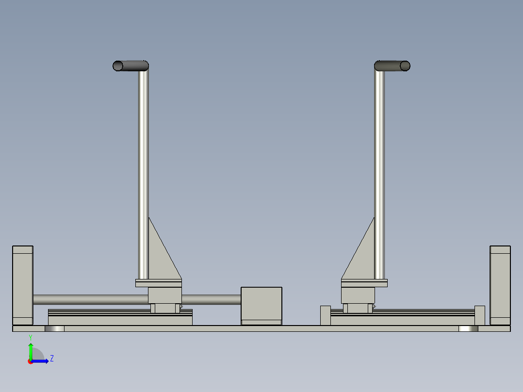 充电接口检测自动化设备设计-SJ-开合装置-V1左视图