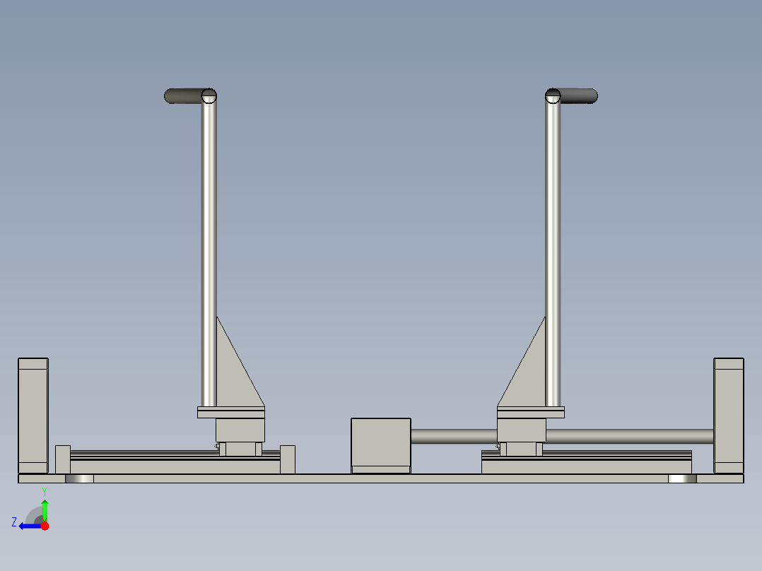 充电接口检测自动化设备设计-SJ-开合装置-V1右视图