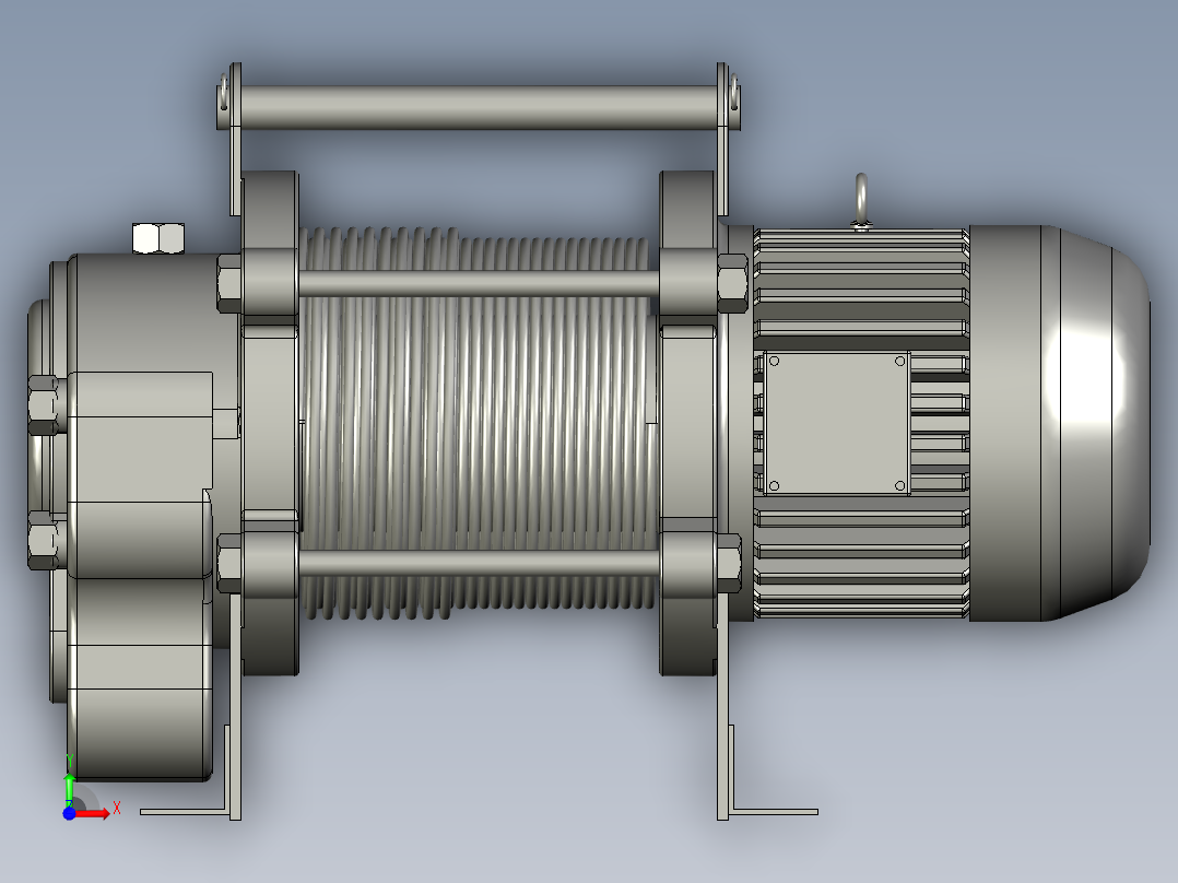 卷扬机ElectricHoist220vGKS-KCD1000前视图