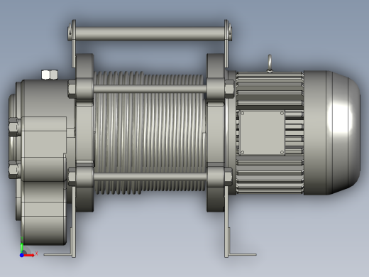 卷扬机ElectricHoist220vGKS-KCD1000前视缩略图