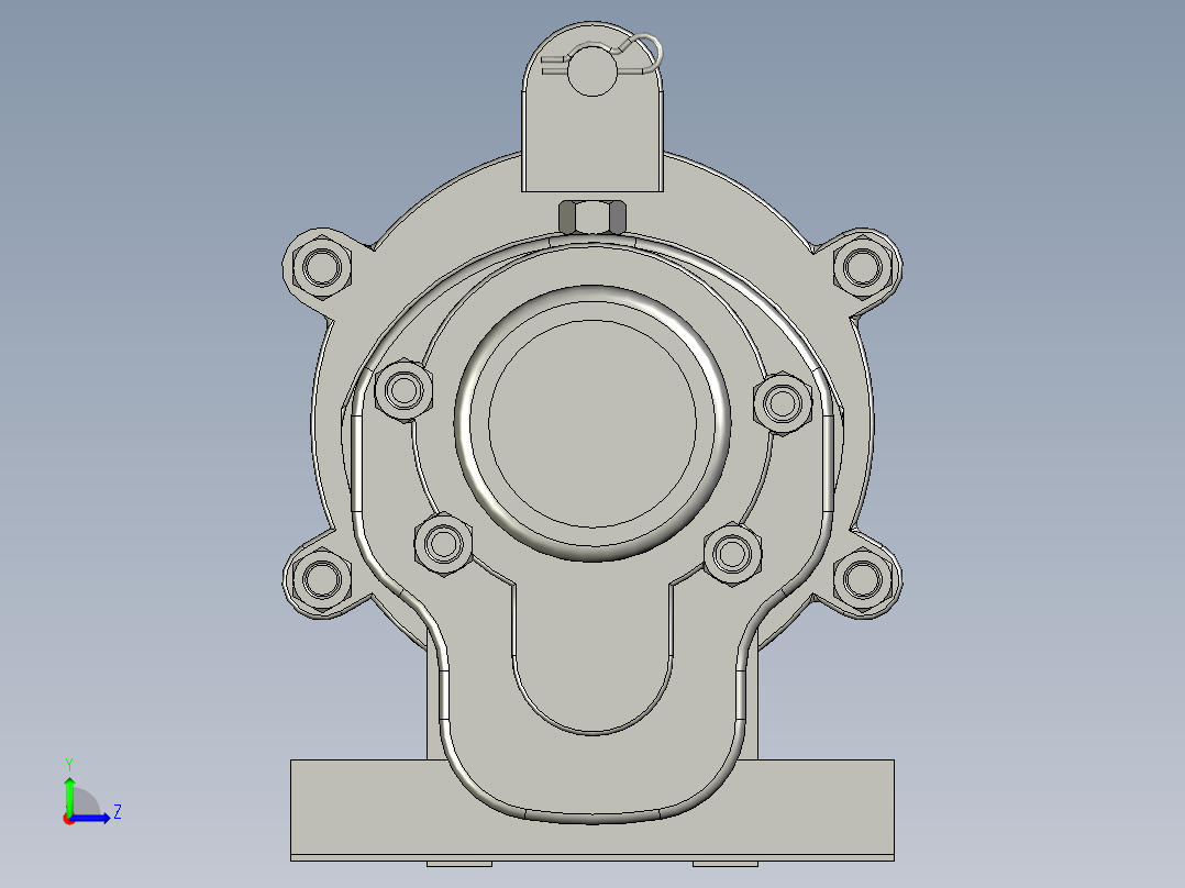 卷扬机ElectricHoist220vGKS-KCD1000左视图