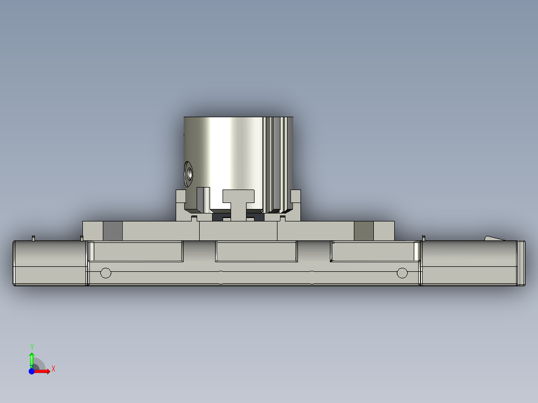 A+四爪气缸组前视图