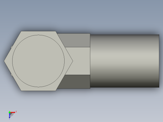 CQVP直角弯3-8外丝X1-4内丝俯视缩略图
