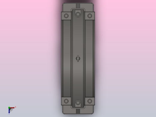 PGY座架式轴向游动剖分式轴承_PGY-380俯视缩略图