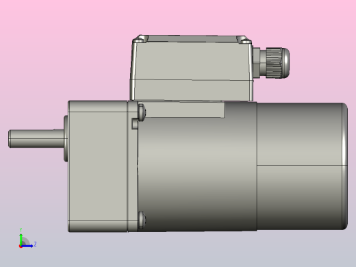 交流减速机3RK15GN-CMT(3GN3K-18K)左视缩略图