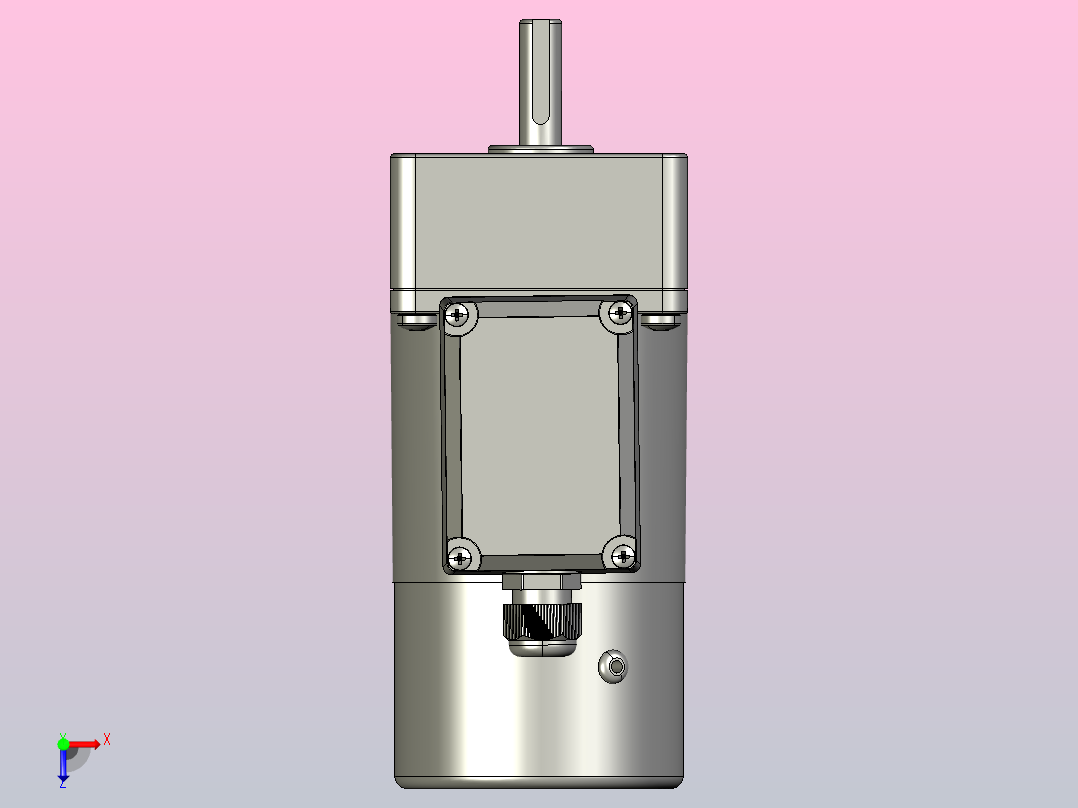 交流减速机3RK15GN-CMT(3GN3K-18K)俯视图