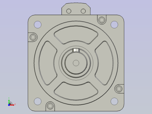 60-90-Z系列伺服电机80ST-M01330Z1前视缩略图