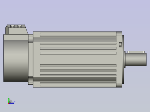 60-90-Z系列伺服电机80ST-M01330Z1左视缩略图