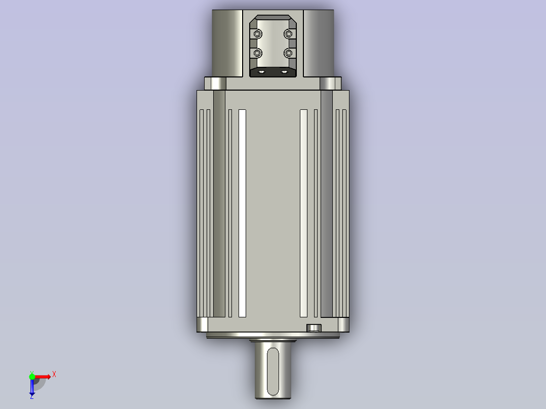 60-90-Z系列伺服电机80ST-M01330Z1俯视图