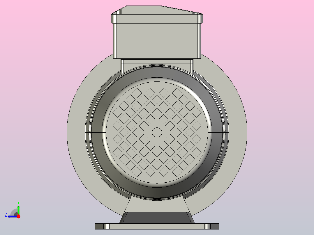 威洛水泵WJ 202X自吸泵右视图