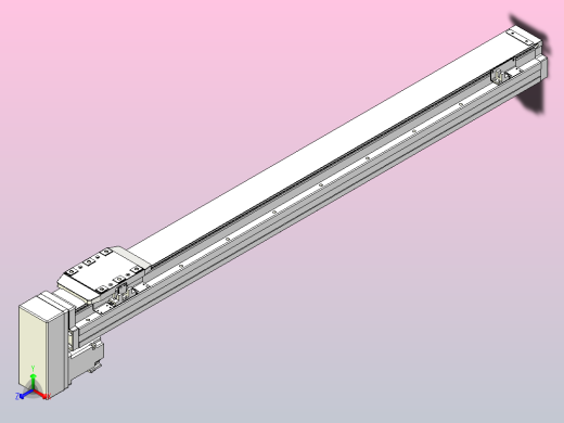 滚珠丝杠直线轴内置导轨TPA-GCR-80-1610C-L800-MP-M40-N3