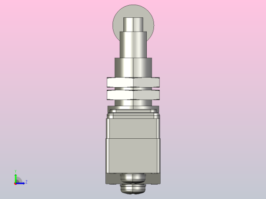 微动开关传感器ZLB06-E左视缩略图